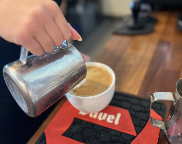Coffee at the warehouse